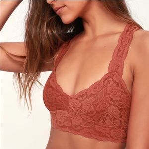Free People Galloon Lace Racerback Bralette
